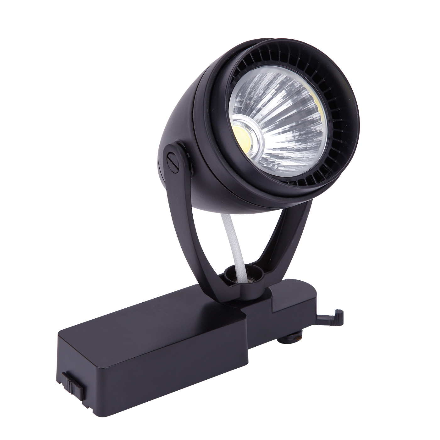 Biard Foco de Carril de Techo LED 12W - Negro