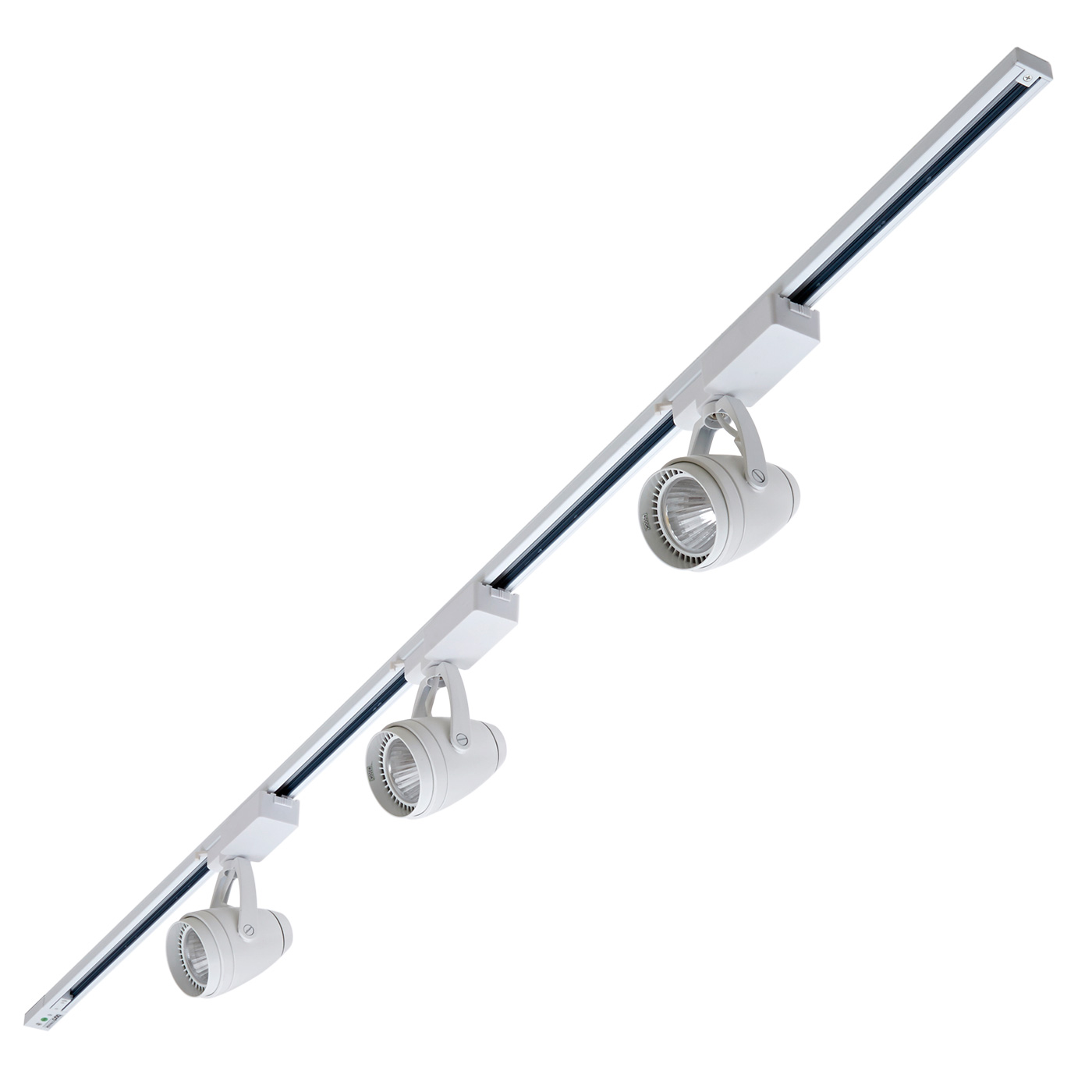 Biard Focos de Carril de Techo con 3 luces LED COB 12W - Blanco