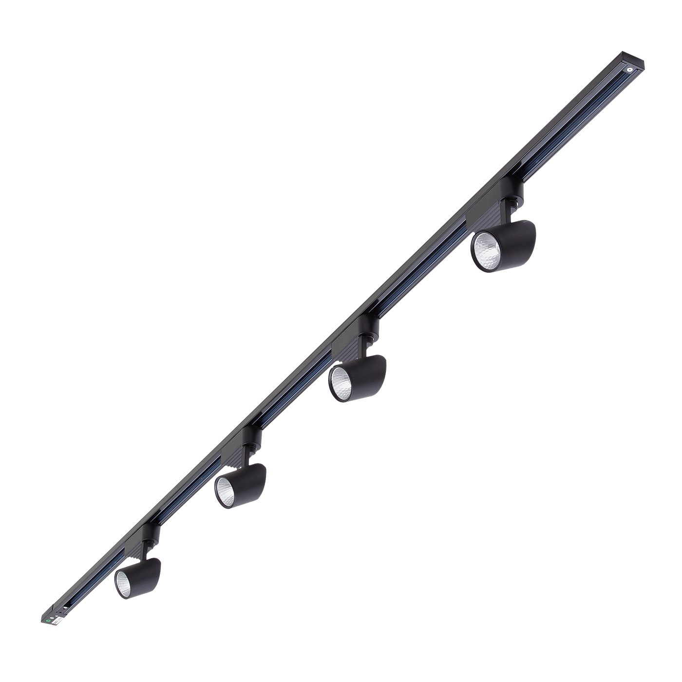 Biard Carril de Techo con 4 Luces LED COB 7W Color - Negro