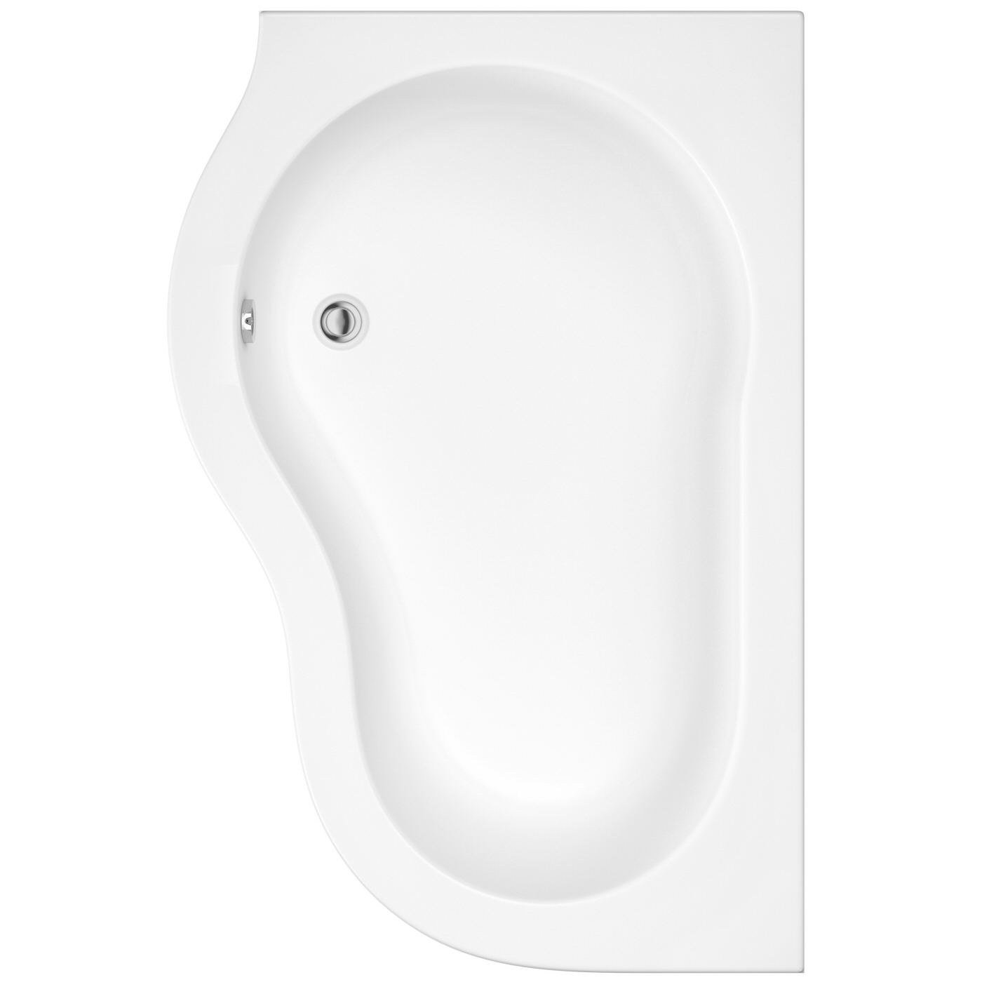 Bañera Angular Acrílica Versión Izquierda 150x100cm con Faldón