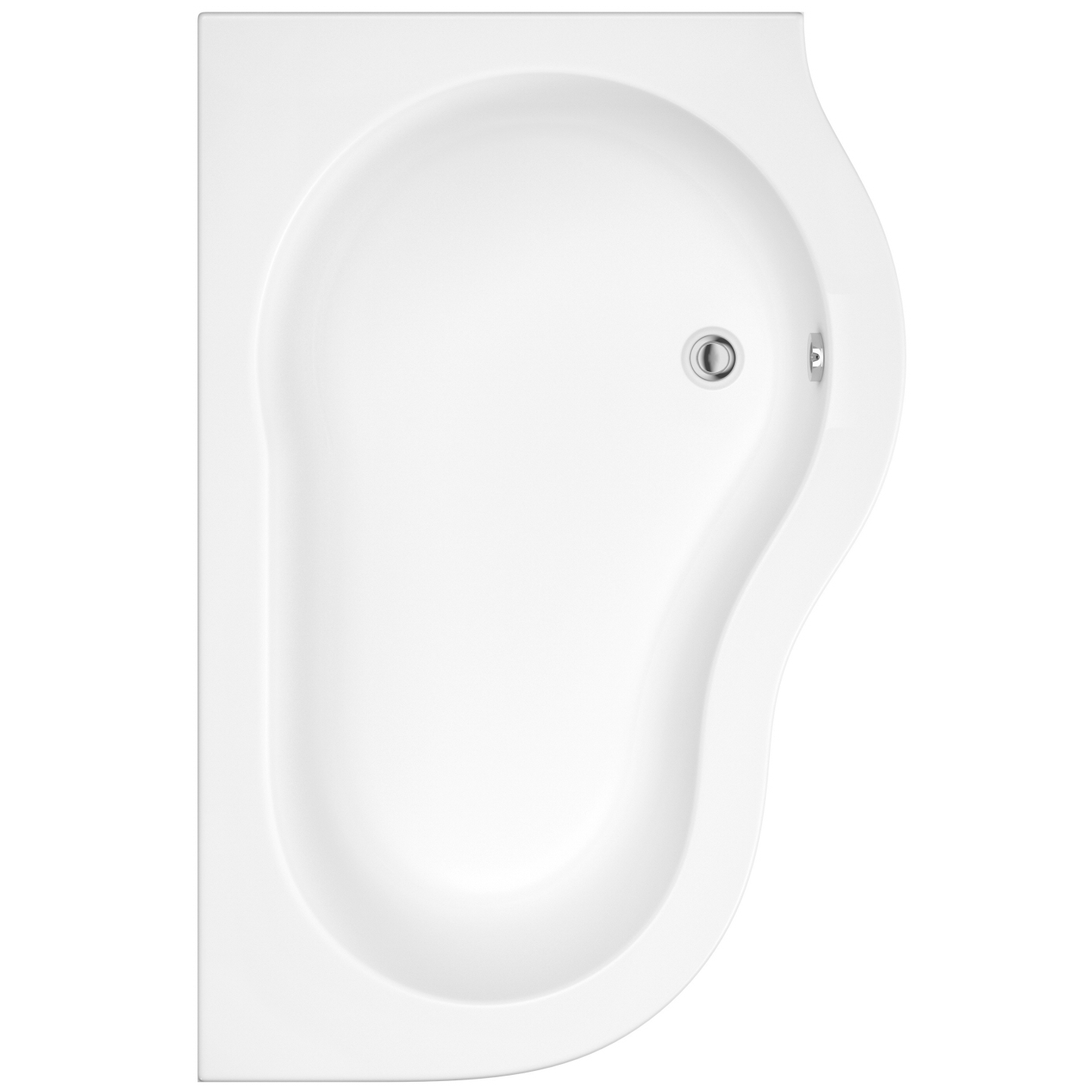 Bañera Angular Acrílica Versión Derecha 150x100cm con Faldon