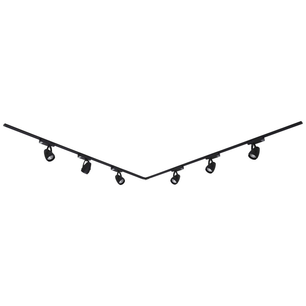 Carril de Techo Angular en Forma L con 6 luces LED COB 12W