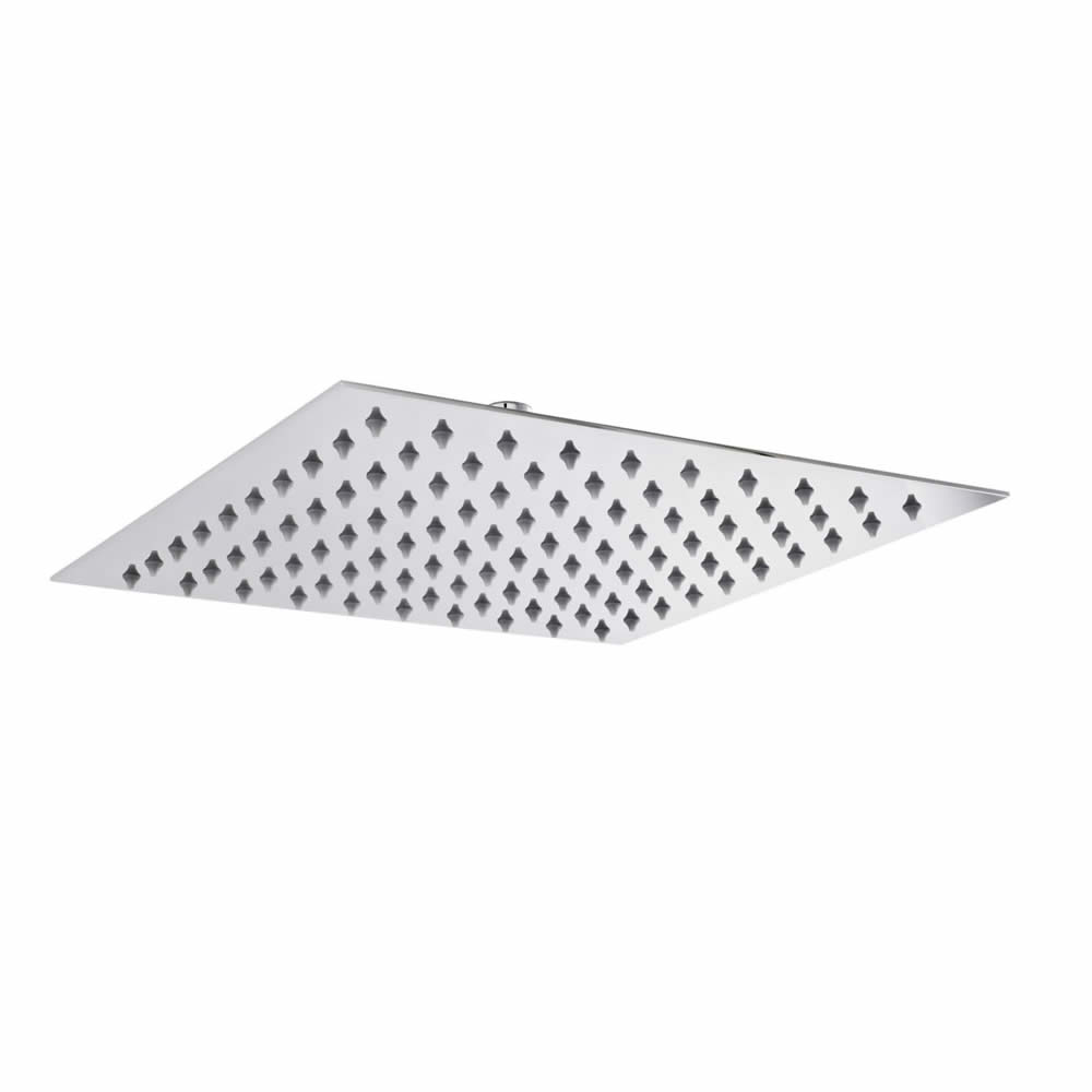 Alcachofa de Ducha Cuadrada Extraplana 300x300mm con Economizador de Agua - Eco