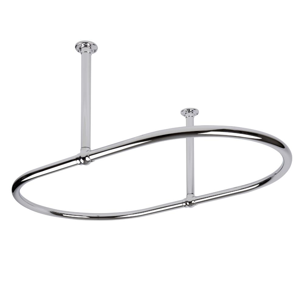 Riel para Cortina de Ducha Oval con Fijación al Techo 1092 x 683 x 374
