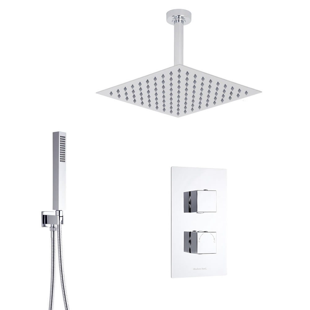 Conjunto de Ducha con Válvula Termostática con Alcachofa