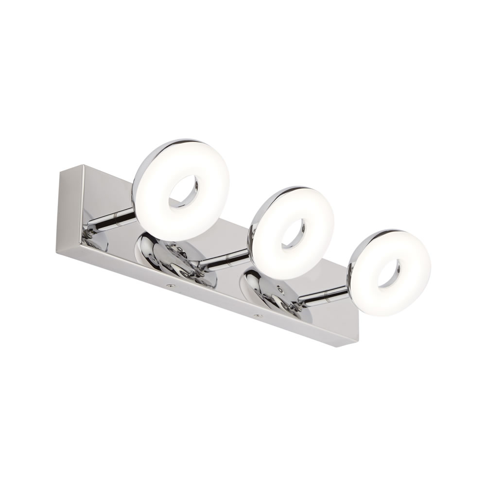 Biard Luminaria con 3 LED de Pared Redonda para Baño de 16W - Ciambella