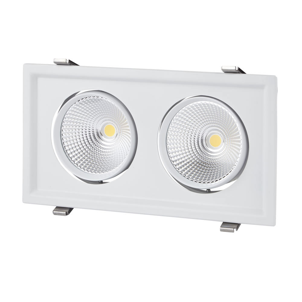 Conjunto de Focos Doble Orientable de 60W