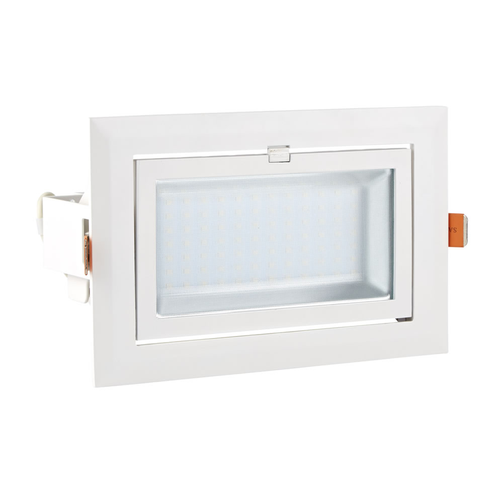 Foco de Pared Empotrable Orientable de 40W