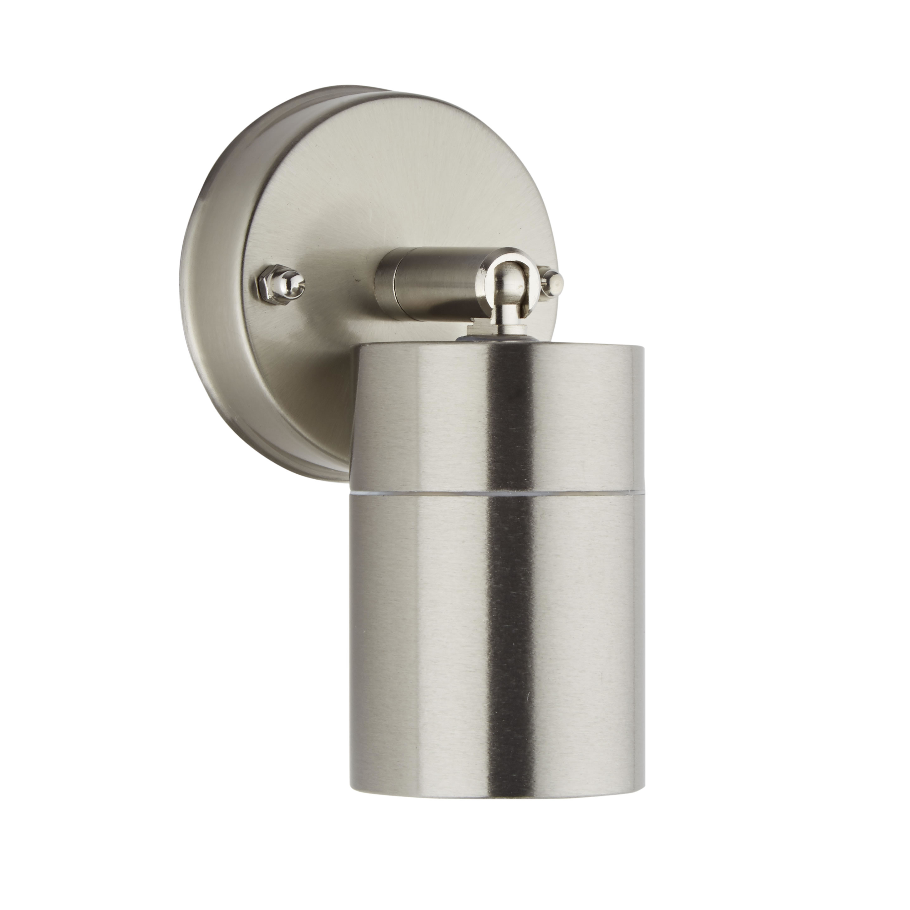 Biard Apliqué de Pared Exterior con Estructura de Acero Inoxidable Descendiente Orientable - Le Mans