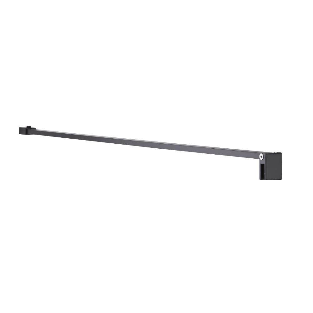 Brazo Estabilizador Fijo Negro para Mamparas de Ducha - Nox