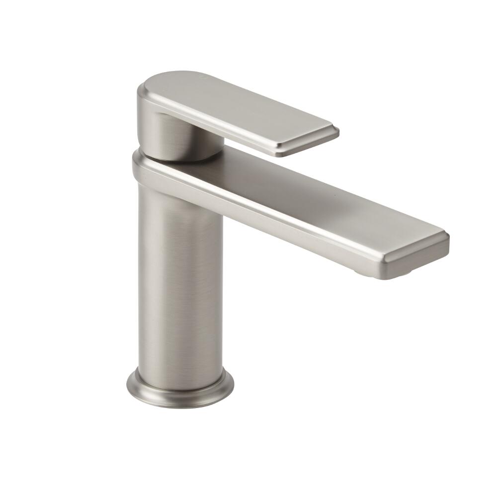 Grifo Mezclador Moderno para Lavabo Acabado Níquel Cepillado - Aldwick