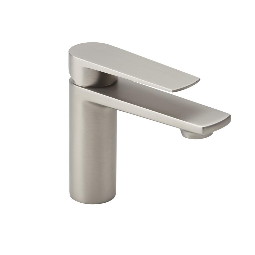 Grifo Mezclador Monoforo de Color Níquel Cepillado para Lavabo - Harting
