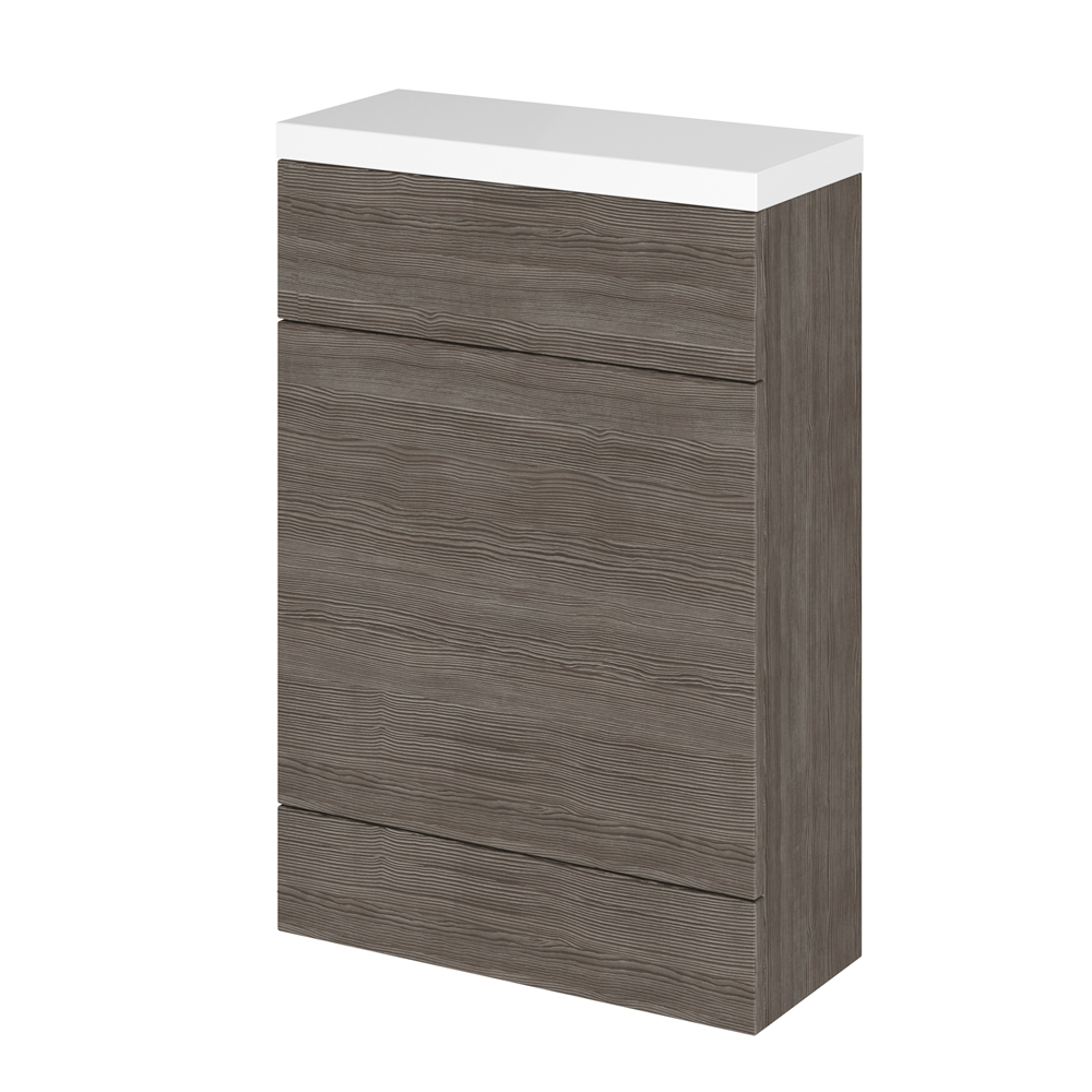 Mueble de WC Gris Marrón de 500mm x 235mm