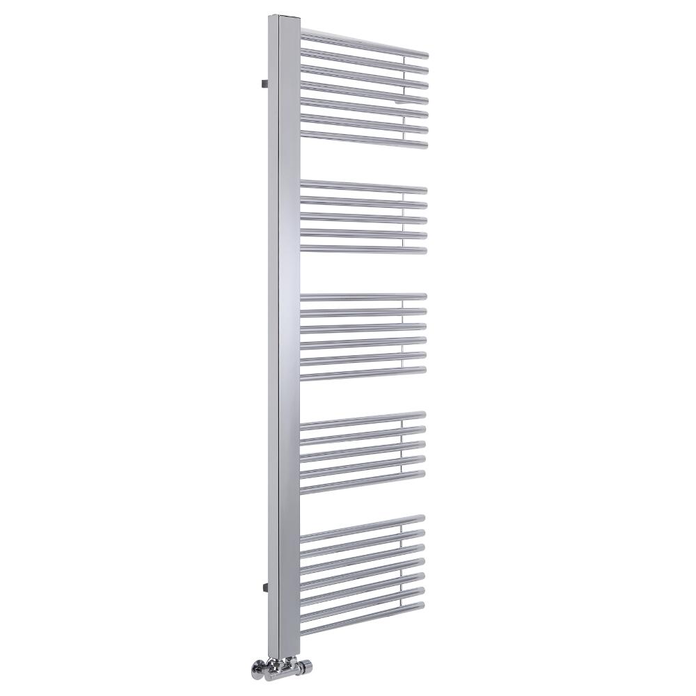 Radiador Toallero de Diseño Vertical -Cromado - 1600mm x 600mm - 559 Vatios - Bosa
