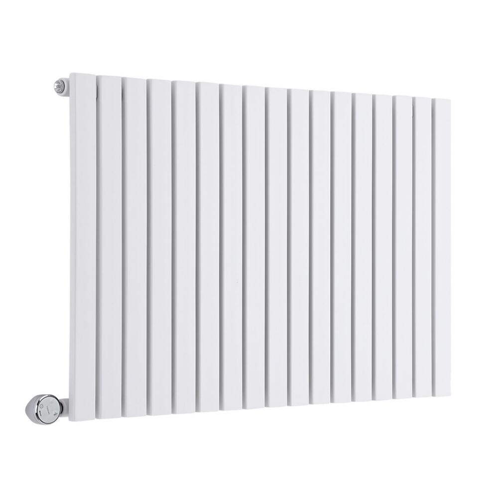 Radiador de Diseño Eléctrico Horizontal - Blanco - 635mm x 1000mm x 54mm - 1 Elemento de 1200W - Sloane