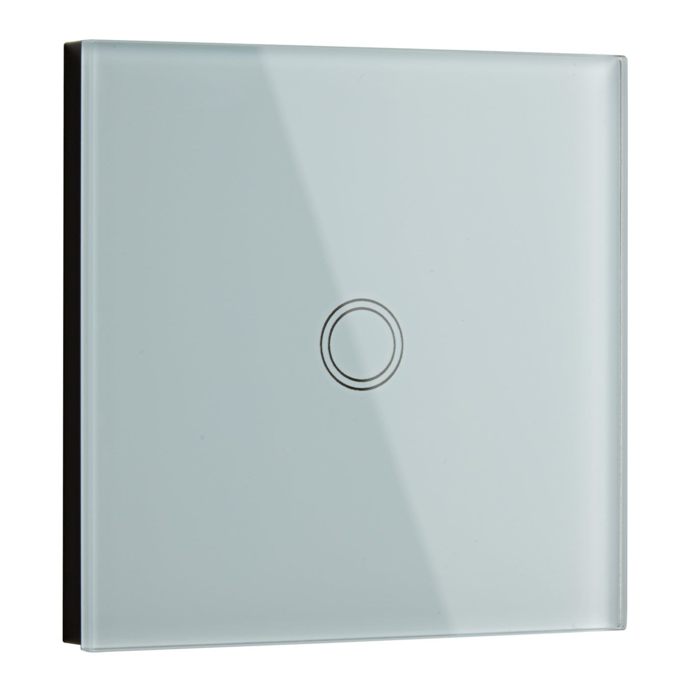 Biard Interruptor de Diseño de Pared Blanco con Panel Posterior Redondo