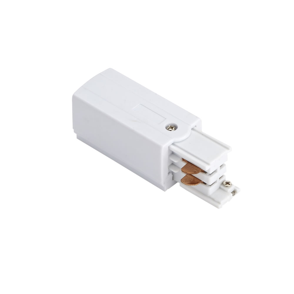 Biard Conector de Alimentación Para Sistemas de 3 Circuitos - Blanco