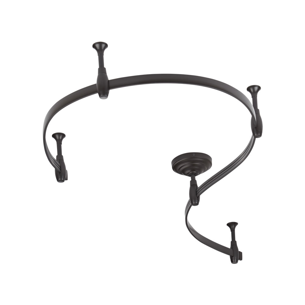 Biard Carril Negro de 2m Flexible Para Sistema de Rail