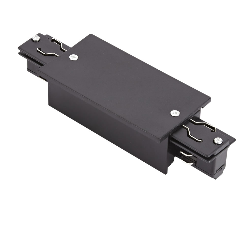Conector de Alimentación Empotrable Para Sistemas de 3 Circuitos- Negro