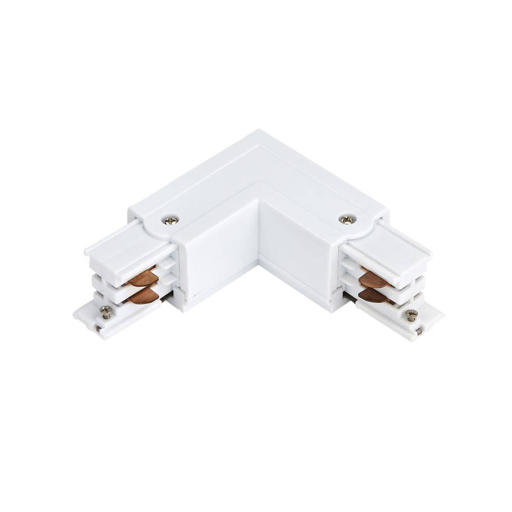 Conector de Alimentación L Para Sistemas de 1 Circuito - Blanco