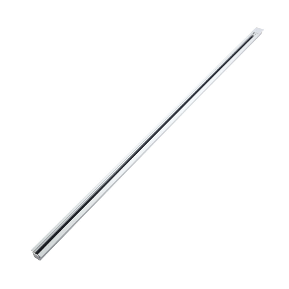 Biard Carril LED Empotrable de 2m Compatible Con Sistemas de 3 Circuitos - Blanco