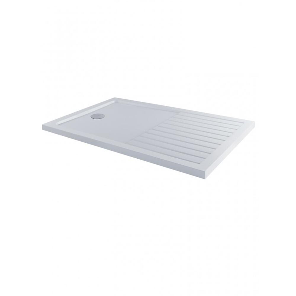 Plato de Ducha Rectangular de 1700x900mm con Zona de Secado Duco Stone