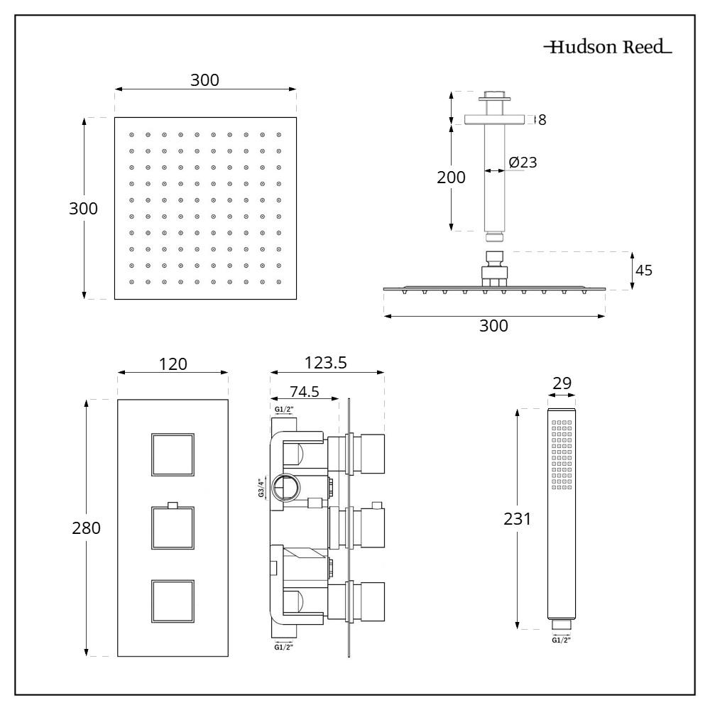 product dimensions