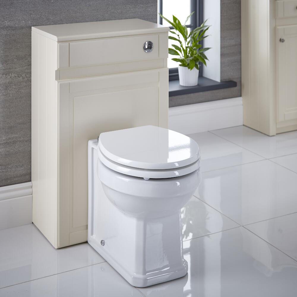 Mueble de Baño Tradicional Color Marfil 500mm para WC - Charlton