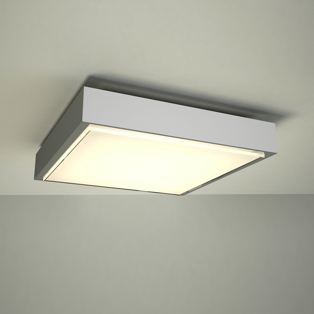 Plafón de Techo LED Cuadrado para Cuarto de Baño Ø290 - Zell
