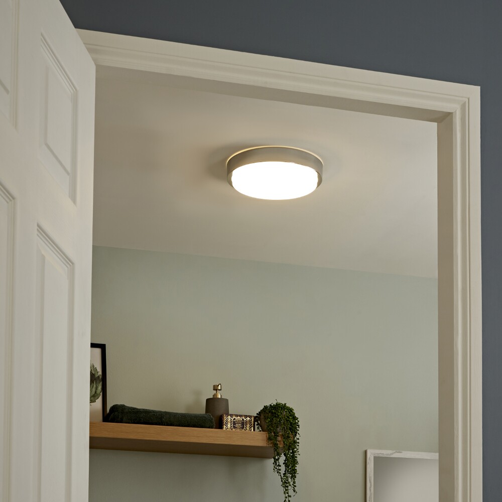 Plafón de Techo LED Redondo para Cuarto de Baño Ø284 - Zell