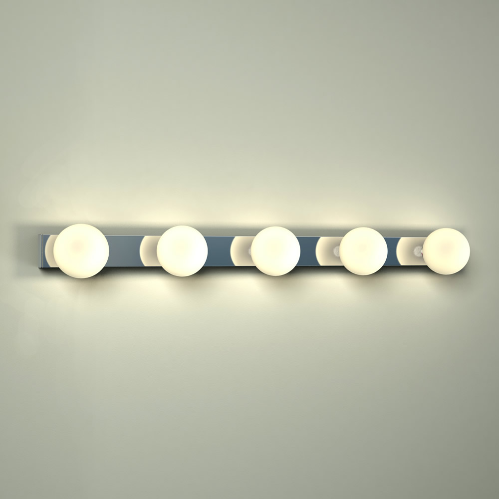 Luminaria LED Estilo Hollywood para Cuarto de Baño - Lucerne