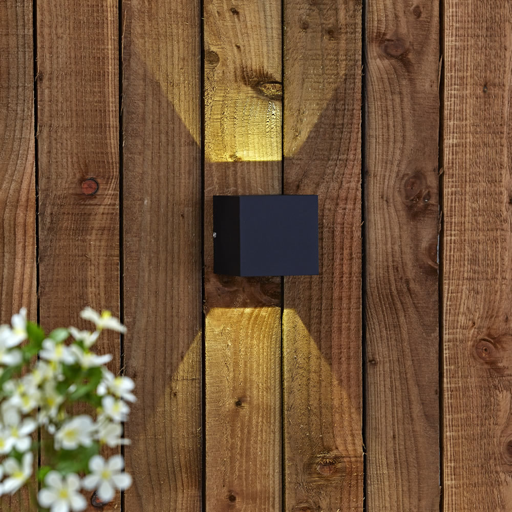 Biard Apliqué de Pared Exterior Bidireccional LED 6W - Prism