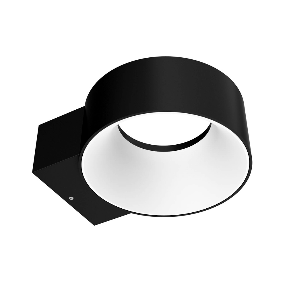 Aplique Mural LED Exterior 8W IP65 Negro - Faro
