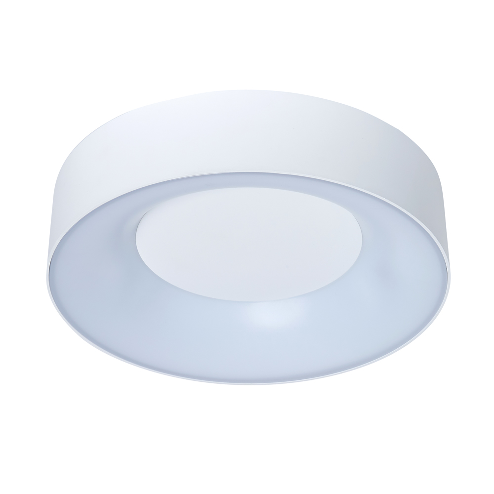Plafón de Techo Blanco Redondo LED 18W IP54 - Lecce