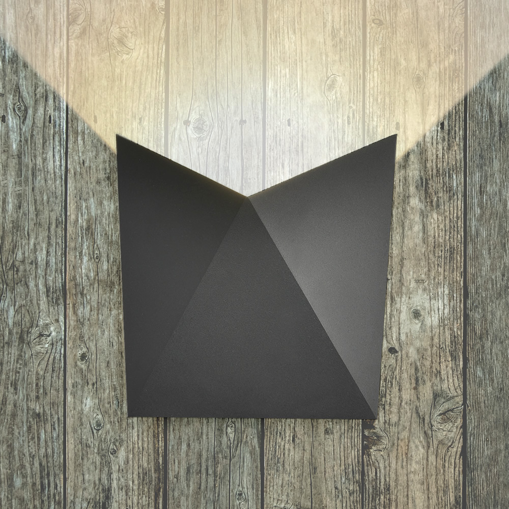 Biard Apliqué Mural LED Ascendente/Descendente IP54 para Exteriores Negro o Antracita - Visby