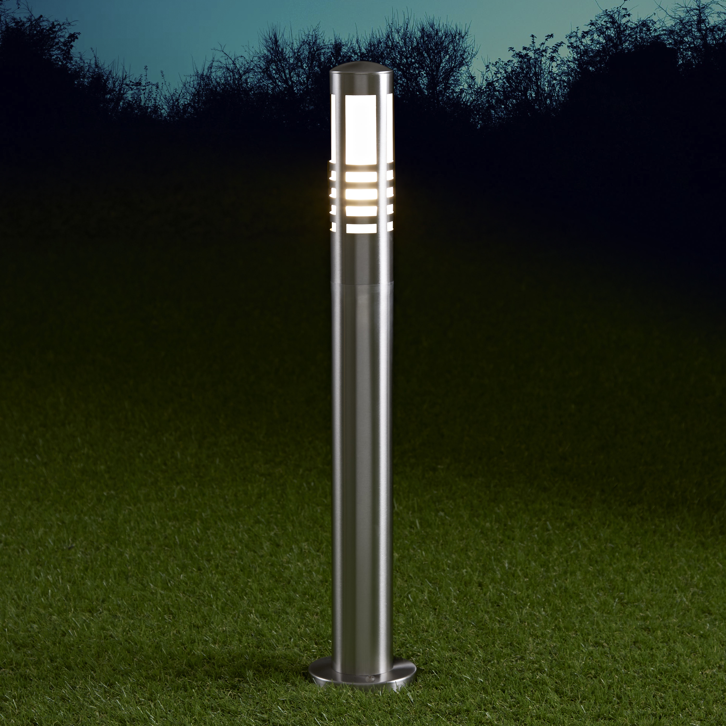 Biard Sobremuro LED 600mm para Exteriores 6W de Acero Inoxidable y Bombilla E27 - Le Mans