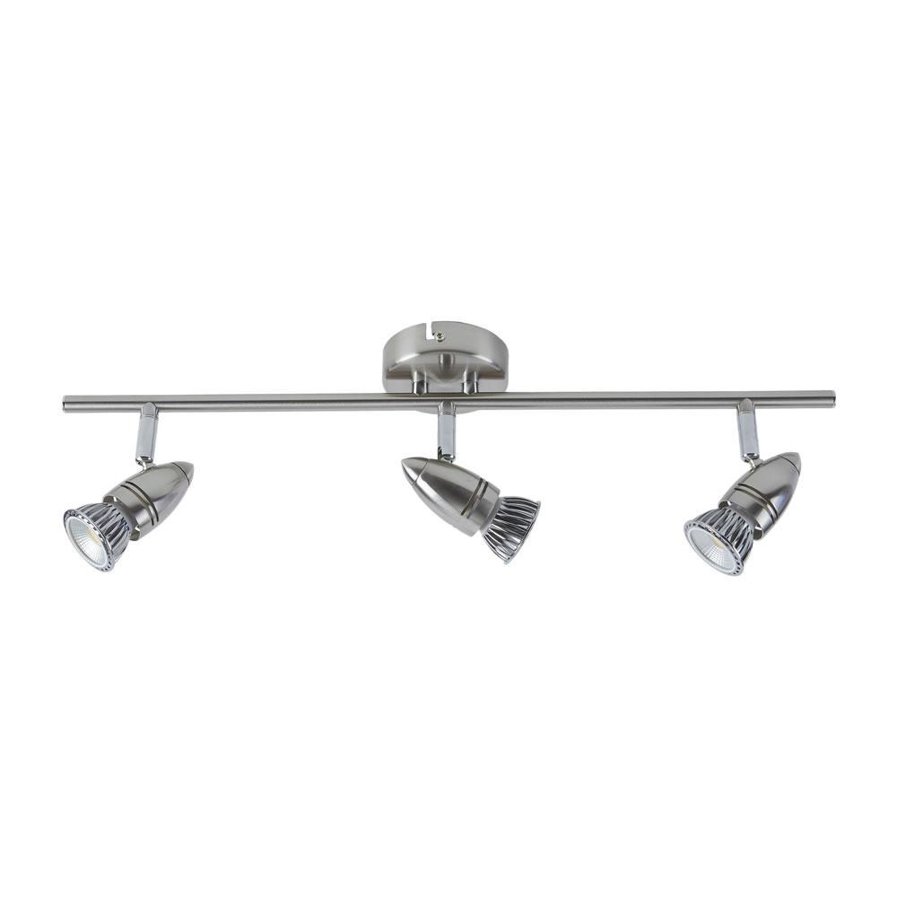 Biard Tres Focos con Carril de Techo - Bullet