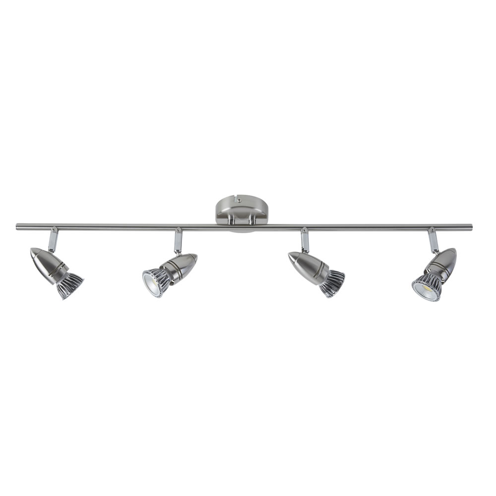 Biard Cuatro Focos con Carril de Techo - Bullet