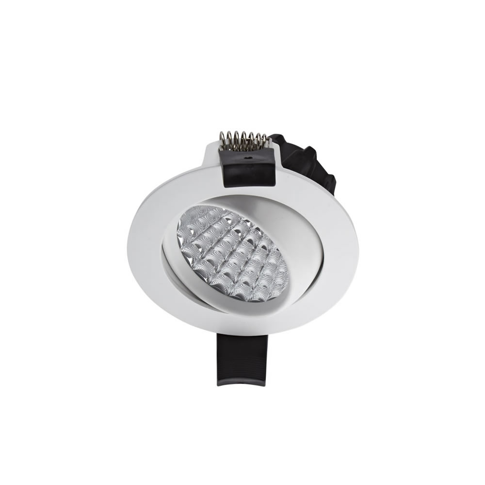Biard Foco LED Empotrable Orientable de 7W con Intensidad Regulable - Blanco
