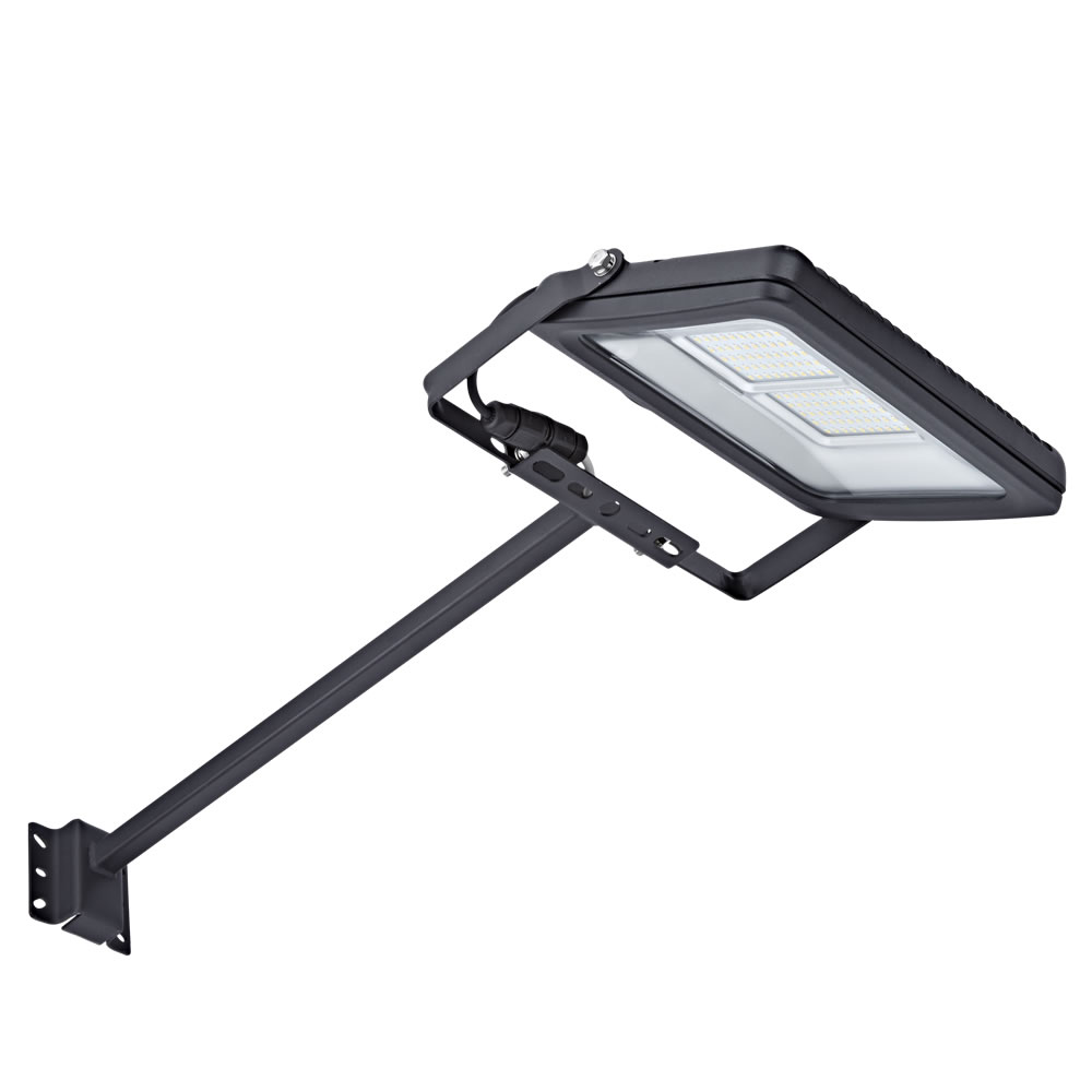 Kit Completo con Brazo Porta Foco Proyector LED de 0,5m y Foco LED de 50W IP65