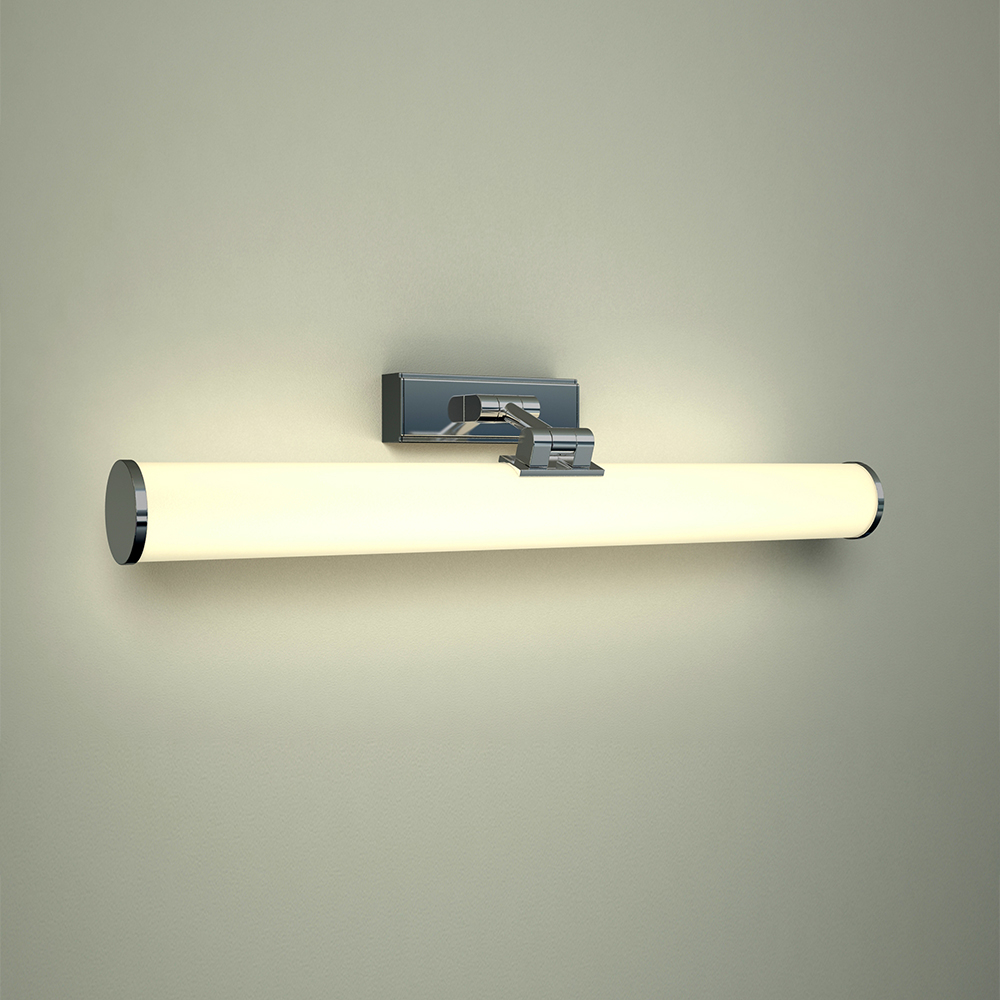 Aplique LED Orientable IP44 con Acabado Cromado Sobre Espejo - Varese