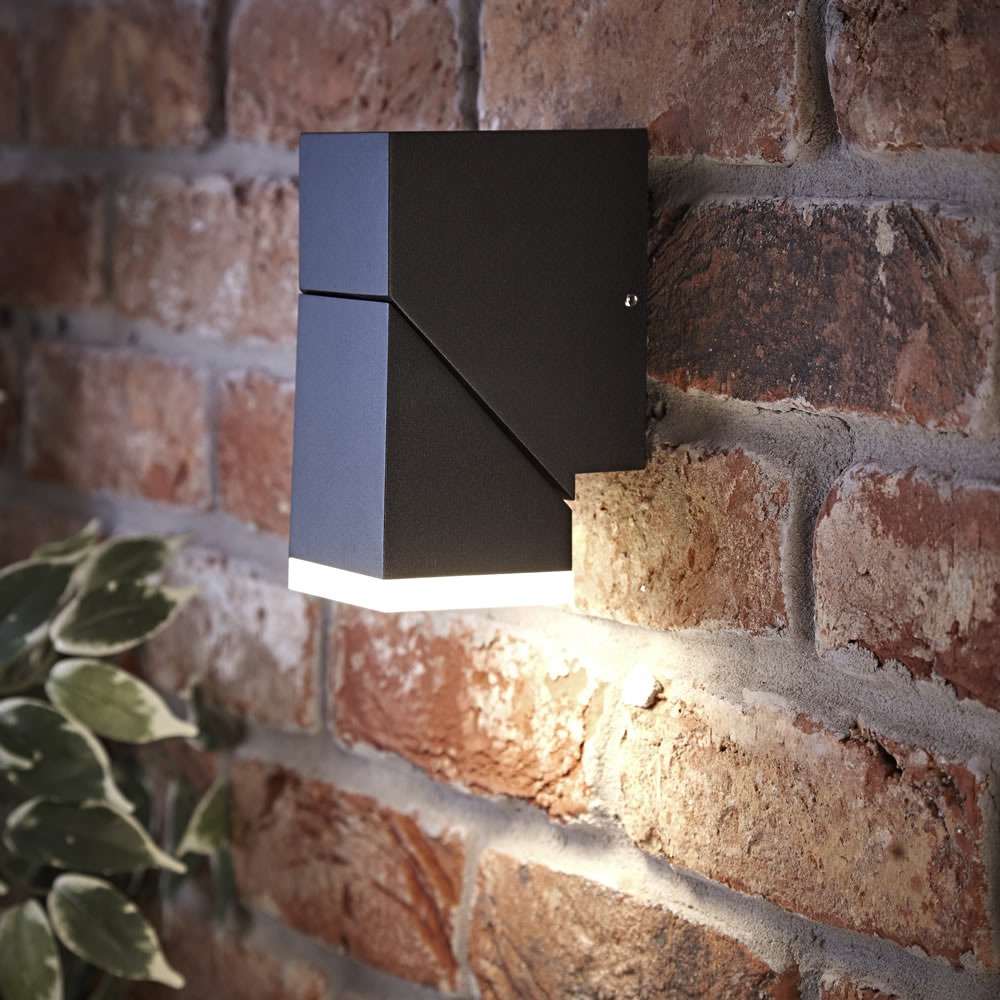 Biard Aplique LED Mural Orientable Negro con Luz Ascendente o Descendente - Ziersdorf