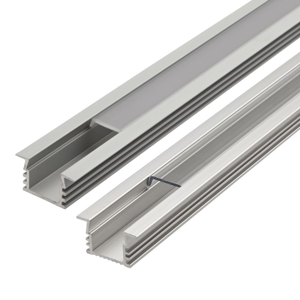 Biard Perfil de Superficie en Aluminio para Tiras LED 100cm