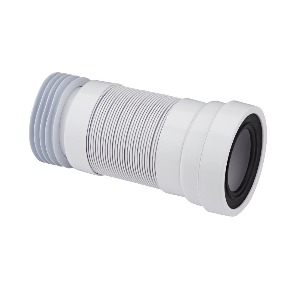 Manguito Recto Extensible para Inodoro WC a Suelo Ø110mm Propileno McAlpine