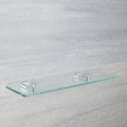 Repisa Mural de Vidrio para Cuarto de Baño Minimalista