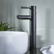 Grifo Mezclador de Lavabo Redondo Moderno Alto - Disponible en Distintos Acabados