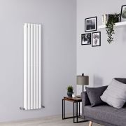 Radiador de Diseño Vertical - con Panel Único y Panel Doble - Disponible en Distintos Acabados Blanco, Negro o Antracita y en Selección de Tamaños - Revive