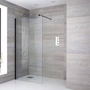 Pared de Ducha de 1950mm para Ducha de Obra - Disponible en Distintas Medidas y Acabados