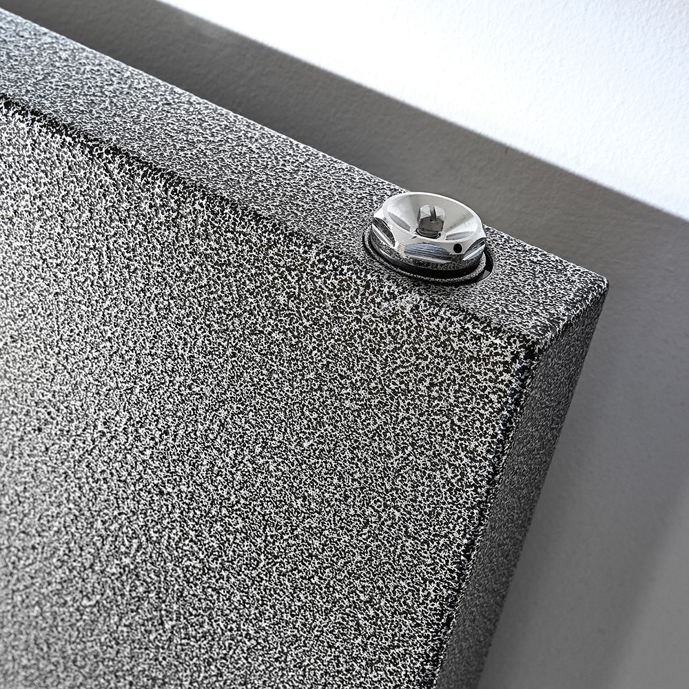 Radiador de Diseño Vertical de Color Peltre Antiguo - 1800mm x 400mm - Rubi