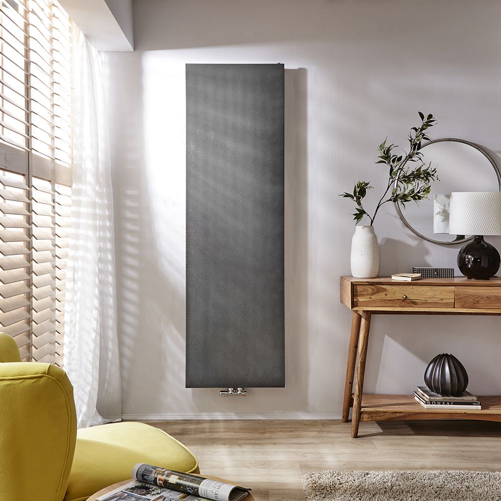 Radiador de Diseño Vertical de Color Peltre Antiguo - 1800mm x 500mm - Rubi